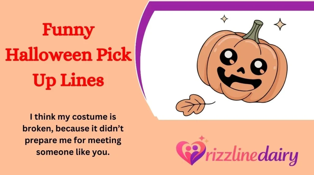 Funny Halloween Pick Up Lines