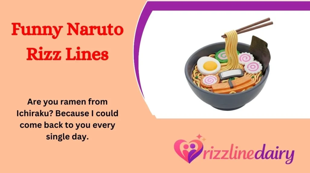 Funny Naruto Rizz Lines