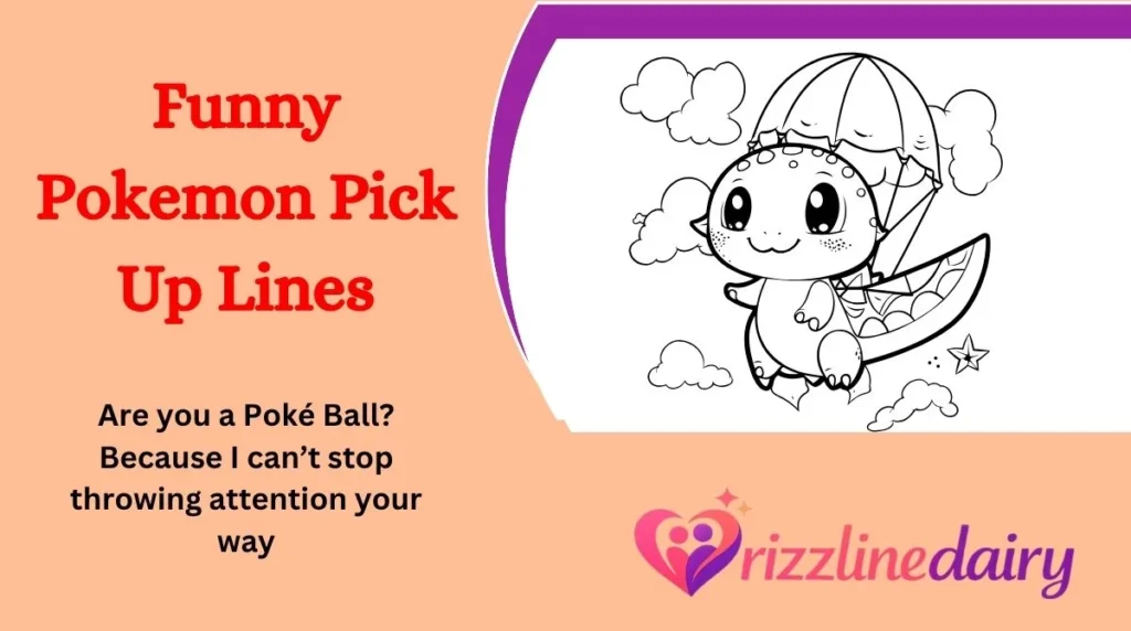 Funny Pokemon Pick Up Lines