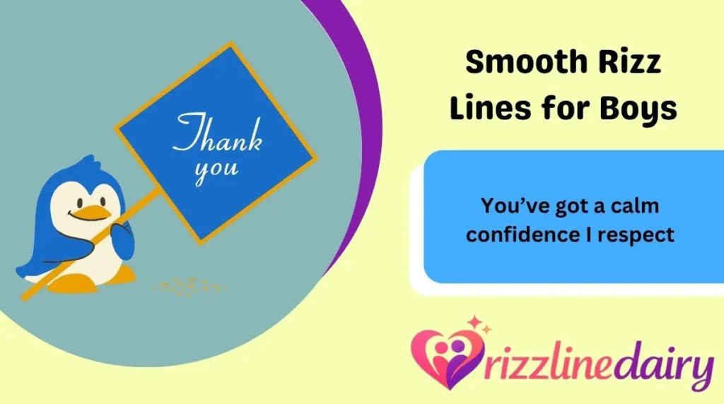 Smooth Rizz Lines for Boys