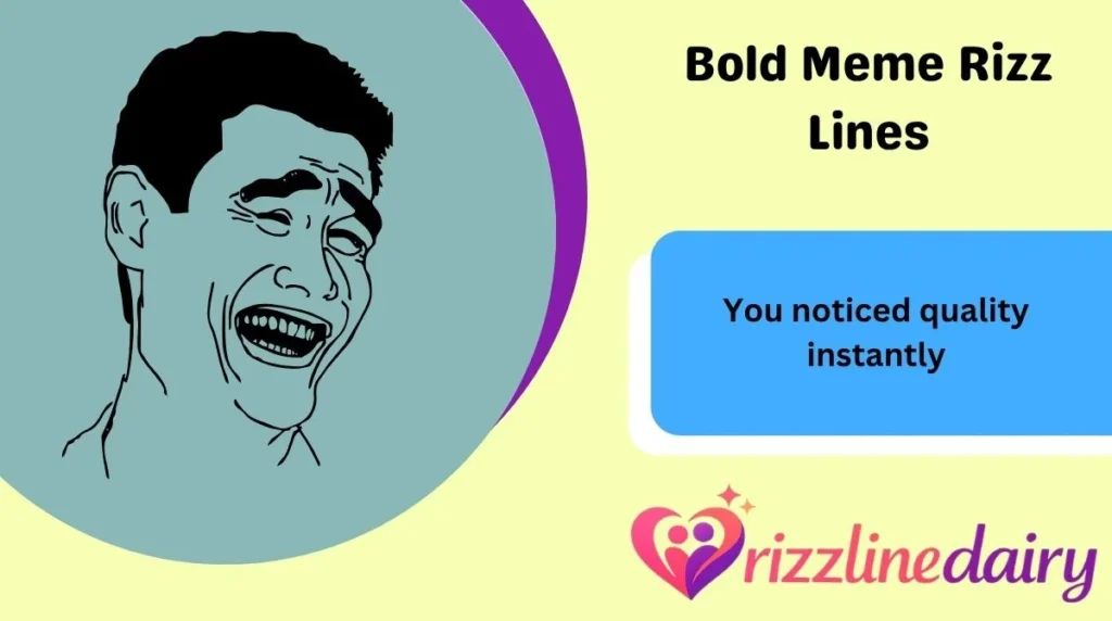 Bold Meme Rizz Lines