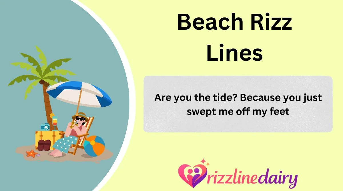 Beach Rizz Lines