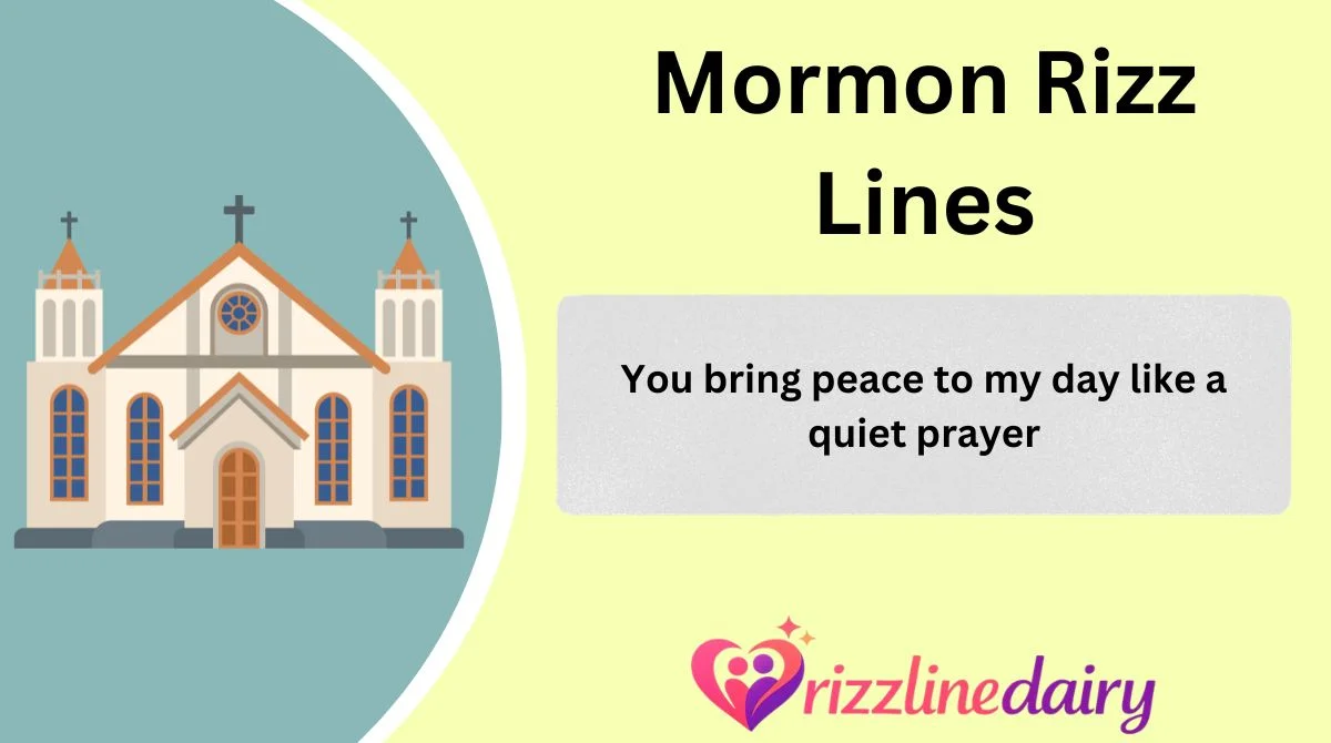 Mormon Rizz Lines