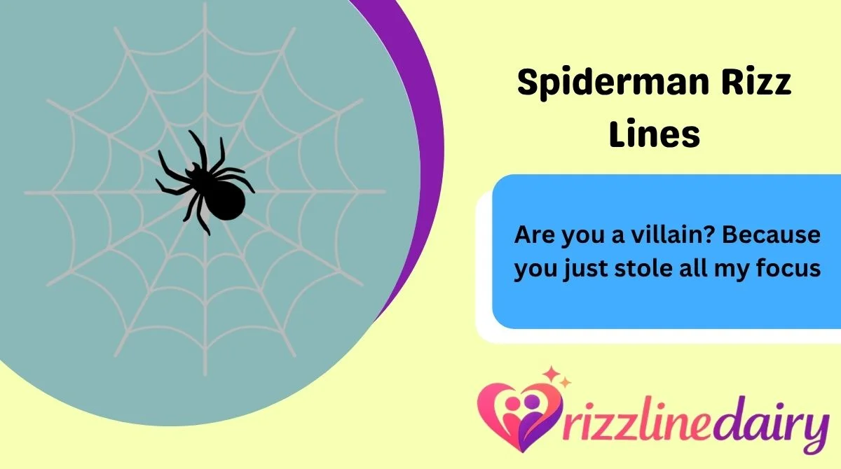 Spiderman Rizz Lines