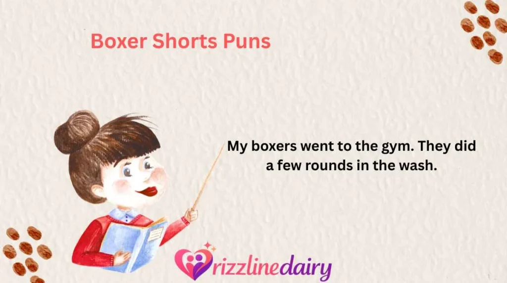 Boxer Shorts Puns
